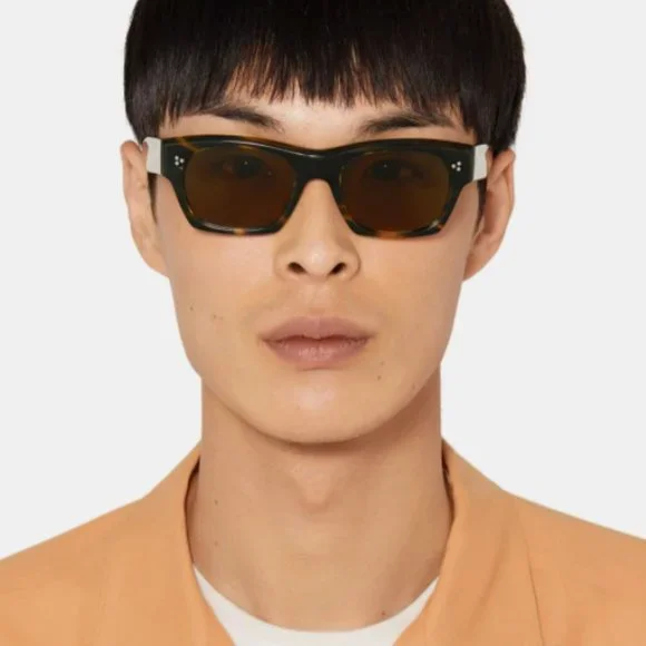 OLIVER PEOPLES ISBA SUN MSRP$542 RARE FIND in Dark Mohogany